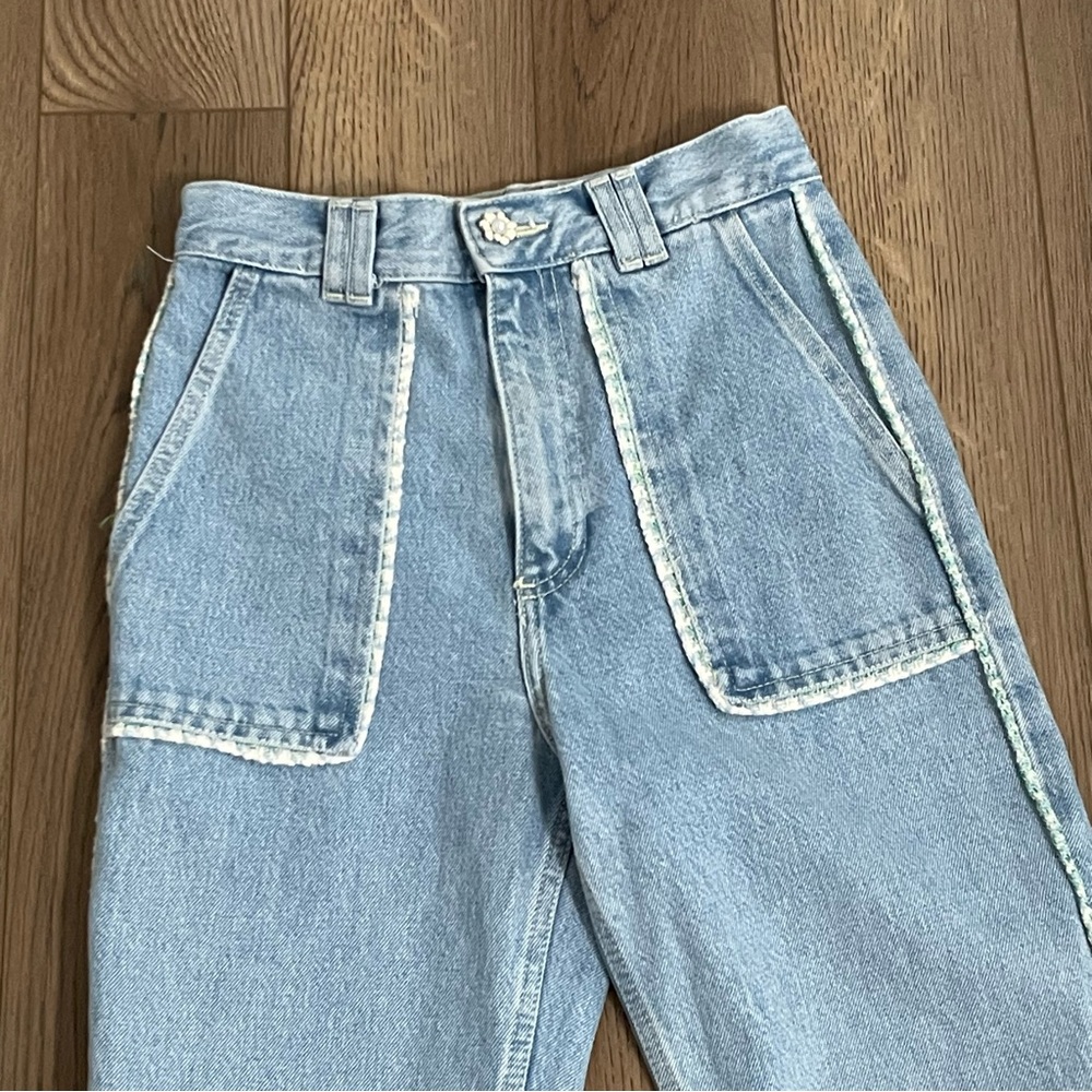 ZARA High Rise Jeans - Picture 2 of 9